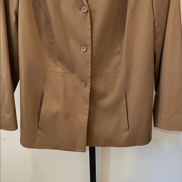Elisabeth by Liz Claiborne Camel Blazer - Picture 4 of 8